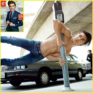 Zac Efron na naslovnici 'GQ'