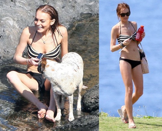 Lindsay in Ali uživata na Havajih