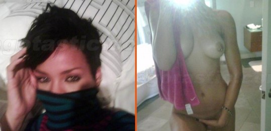 Rihannine gole fotografije