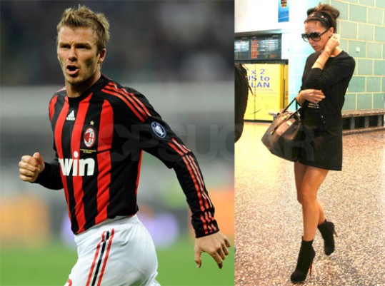 Victoria Beckham obiskala moža