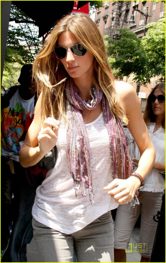 Gisele Bundchen v New Yorku