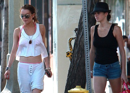 Lindsay in Ali Lohan uživata skupaj