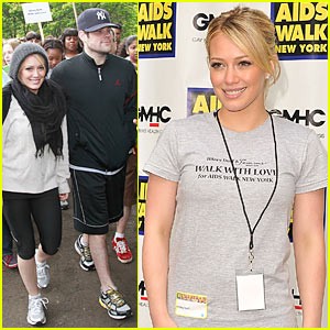 Hilary Duff še naprej pomaga obolelim za AIDS-om