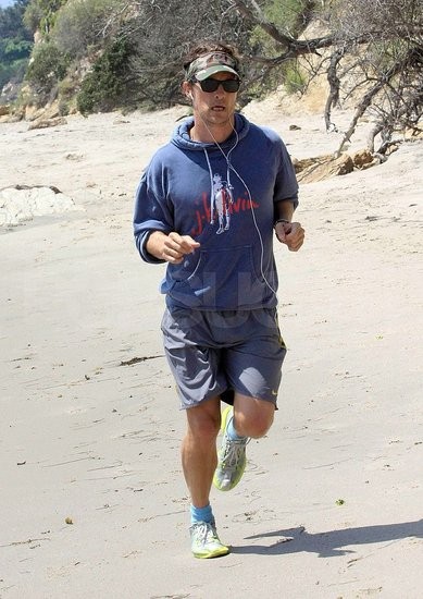 Matthew McConaughey skrbi za kondicijo