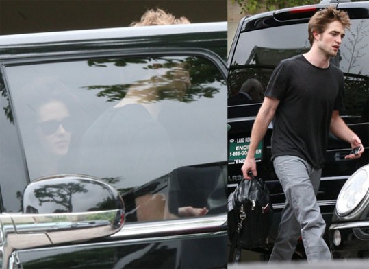 Robert Pattinson in Kristen Stewart končno ujeta