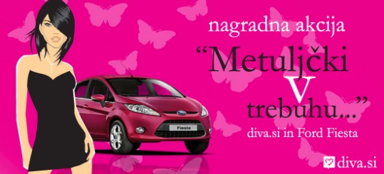 Nagradna igra: z Divo do Ford Fieste