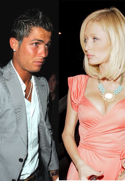 Paris Hilton: Z Ronaldom se šele spoznavava