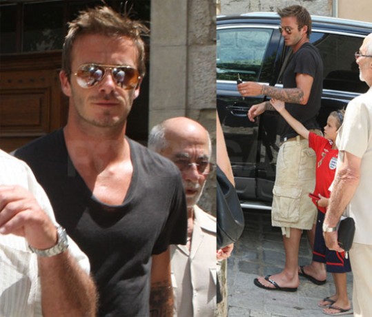 Postavni očka David Beckham očaral Francoze