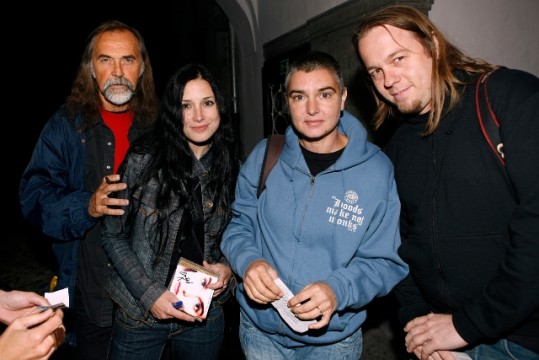 Sinead O'Connor navdušila tudi znane Slovence