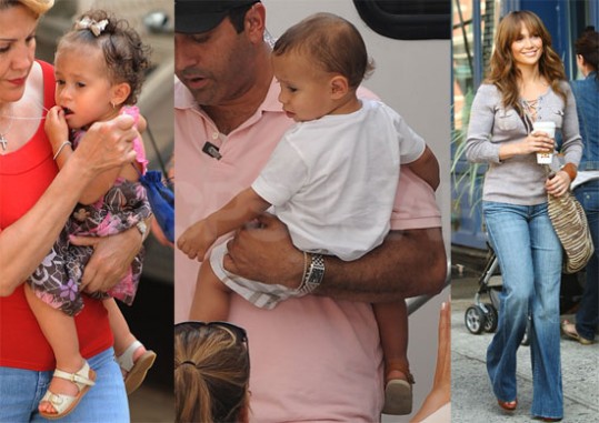 FOTO: Dvojčka vse bolj podobna Jennifer Lopez