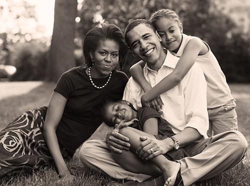 Barack Obama svetuje očetom