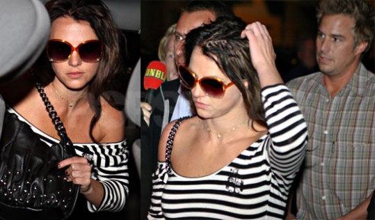 Britney Spears s fantom v studiu