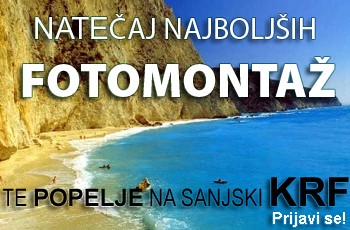 Natečaj NAJBOLJŠIH FOTOMONTAŽ