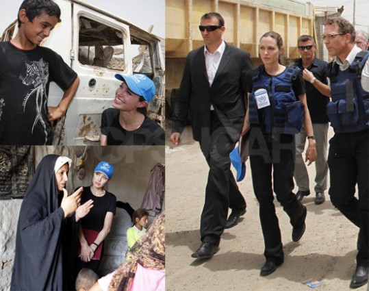 Angelina Jolie v Iraku