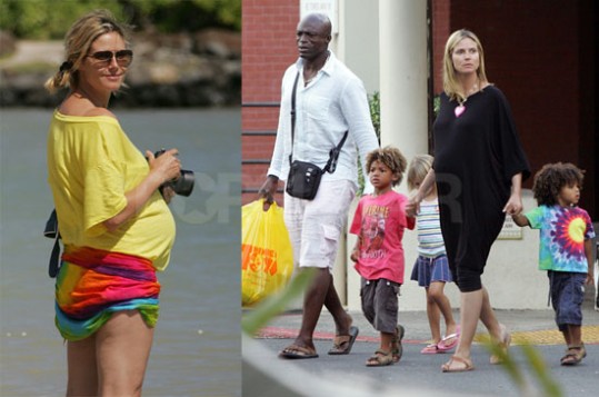 Heidi Klum se na porod pripravlja na Havajih
