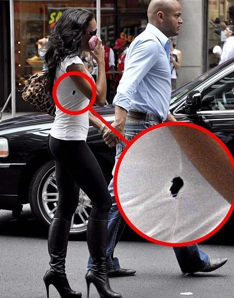 FOTO: Mel B hodi naokoli s strgano majico