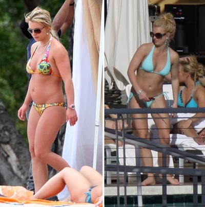 FOTO: Zvezdniške bikini preobrazbe
