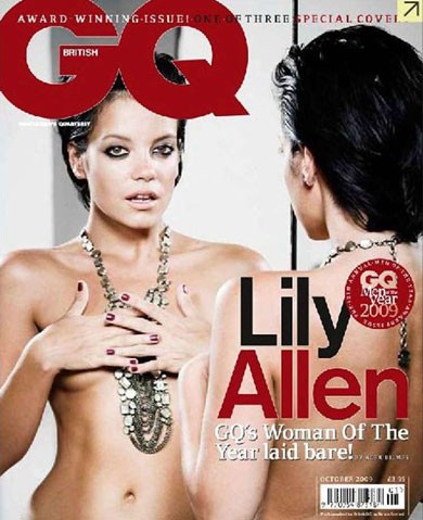 FOTO: Lily Allen se je slekla