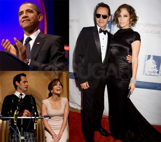 J.Lo na obisku pri Obami
