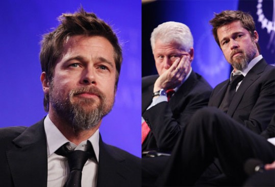 Brad Pitt prejel nagrado od Clintona