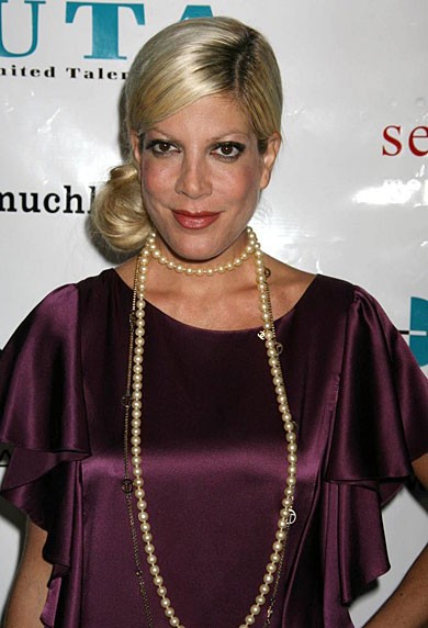 Tori Spelling v bolnišnici