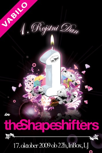 Inbox praznuje s Shapeshiftersi
