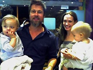 VROČE: Brangelina: Slavna dvojčka peljala na sladoled