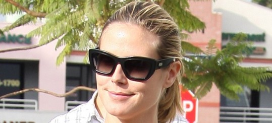 VROČE Heidi Klum: Že četrtič mamica