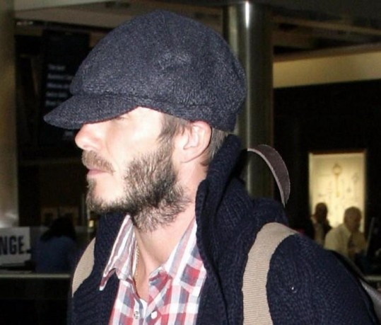 FOTO Beckham zaraščen kot volkodlak