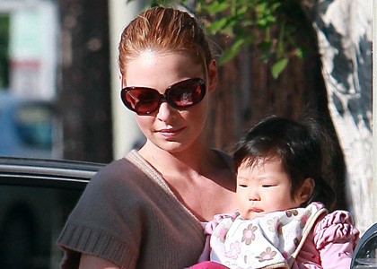 Katherine Heigl pokazala hčerko