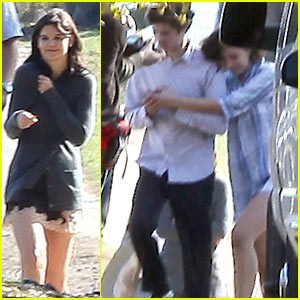 Katie Holmes v objemu drugega