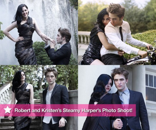 FOTO Romanca med Robertom in Kristen pred fotoobjektivi