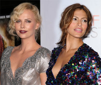 Charlize ali Eva: Katera ima boljši dekolte?