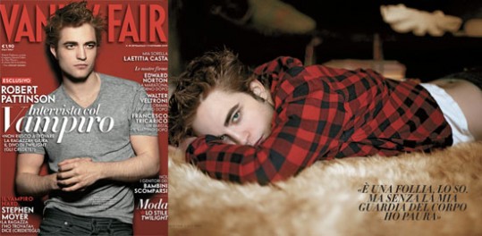 Robert Pattinson pokazal malo kože za Vanity Fair