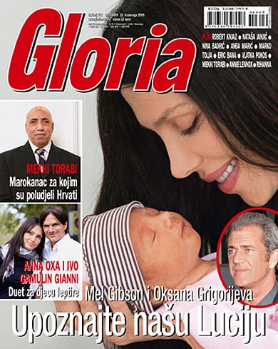 Mel Gibson pokazal hčerkico