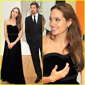 FOTO Brangelina na zasebnem ogledu razstave