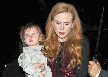 Hčerka Nicole Kidman že prava mala dama