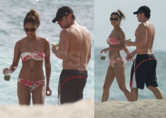 Vanessa in Nick sta se za praznike predajala soncu