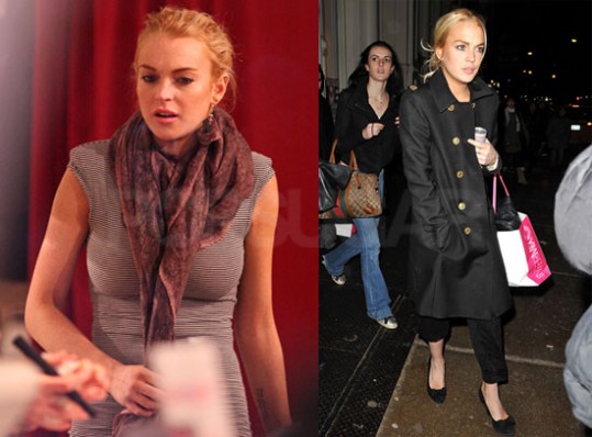 Lindsay Lohan nakupuje