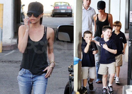 FOTO Victoria Beckham: Shirana in brez jošk