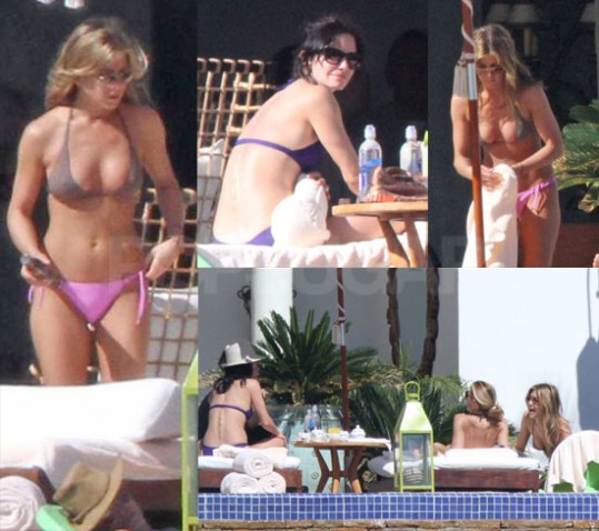 VROČE Jennifer Aniston nastavila ritko v mini bikinkah