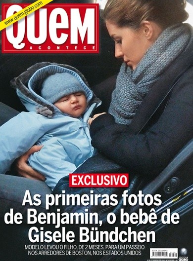 Ponosna Gisele Bundchen pokazala sina Benjamina