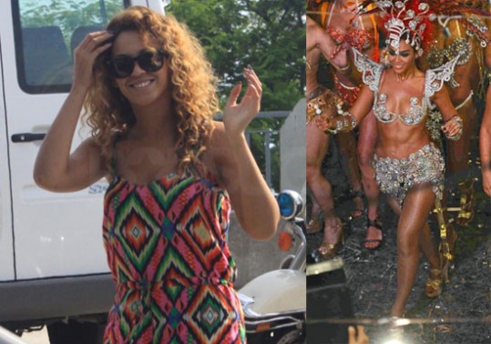 FOTO Beyonce: V seksi brazilskem kostumu pokazala 'radiatorčke'