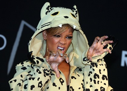 Rihanna se druži s svojimi oboževalci