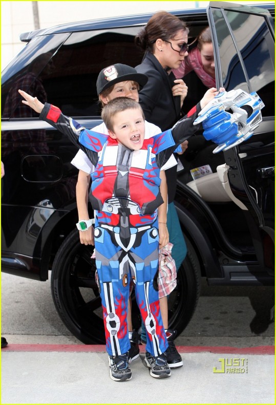 Cruz Beckham našemljen praznoval peti rojstni dan