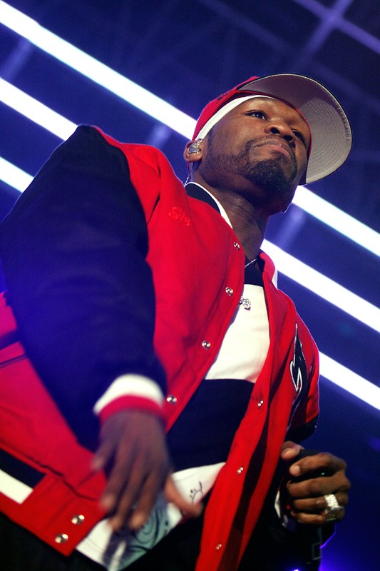 FOTO 50 Cent spravil na noge Ljubljano
