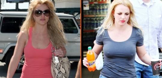 FOTO Britney Spears čez noč misteriozno zrasle prsi