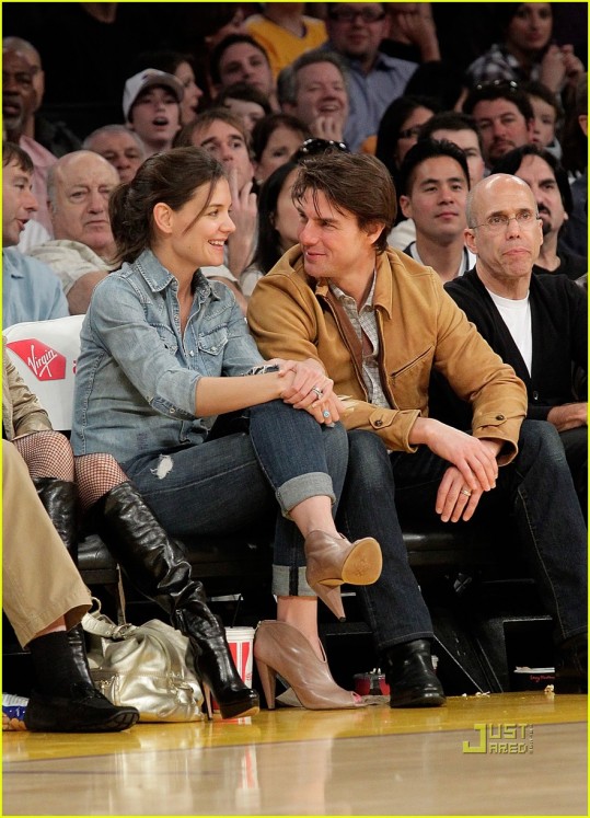 Tom Cruise in Katie Holmes: Zaljubljena kot vedno!