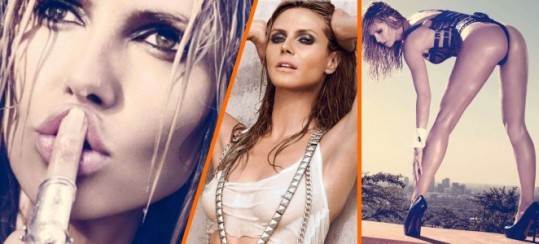 Heidi Klum: Gola tudi pred starši, zakaj pa ne?!