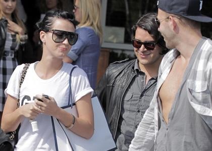 Katy in Russell sta velikonočne praznike preživela skupaj